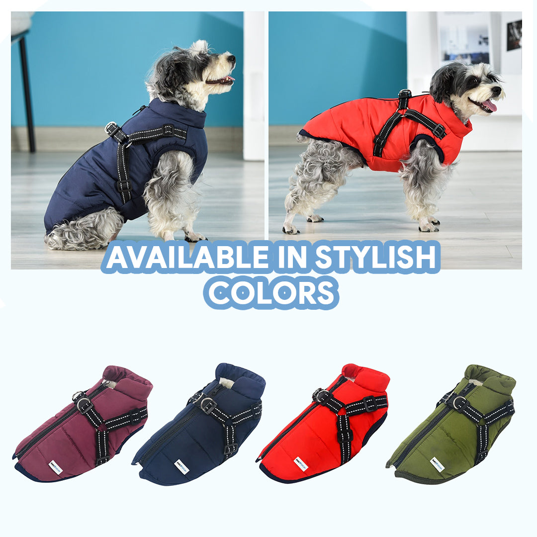 Waterproof Dog Fleece Coat