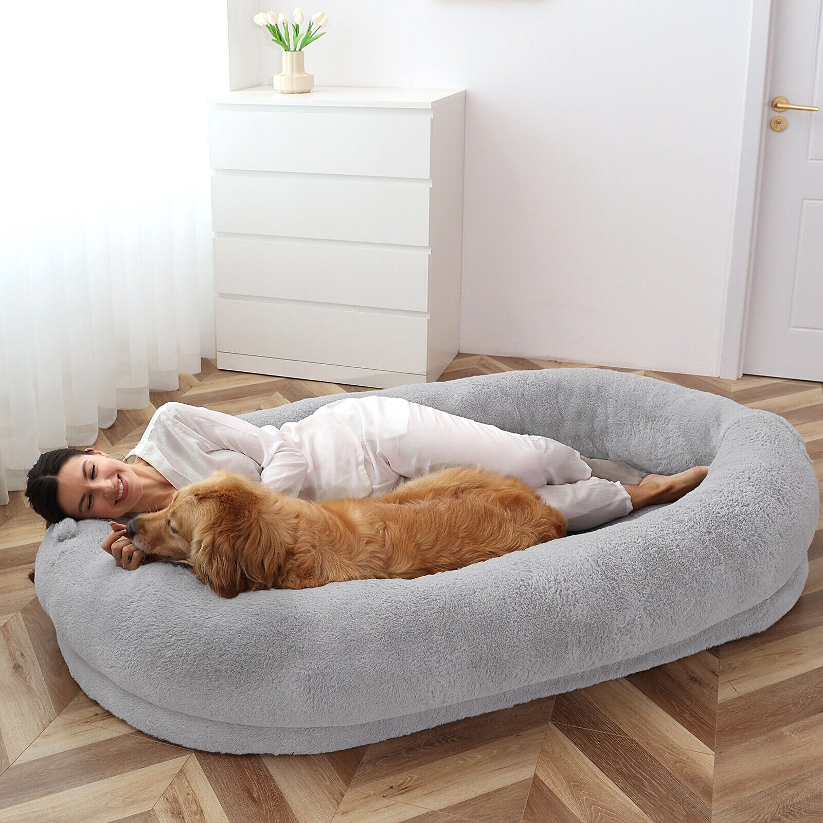 The Original Calming Dog Bed for Humans